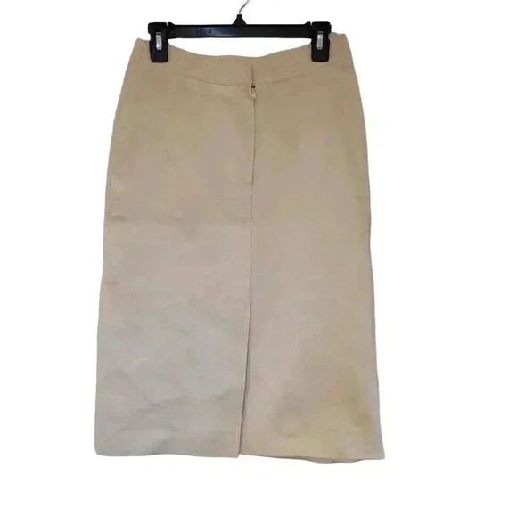 Louis Feraud Vintage Cabale Cachet Desert Springs Women's Ivory Wool Lined Penci - Picture 4 of 15